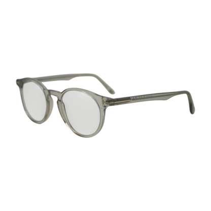 Clear TF 5557-B Round Prescription Eyewear