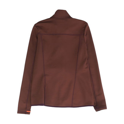 Maroon Solid Active Jacket