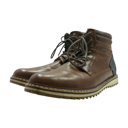 Brown Slip-On Boots