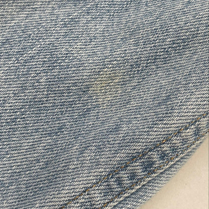 Blue High Rise Wide Leg Jeans