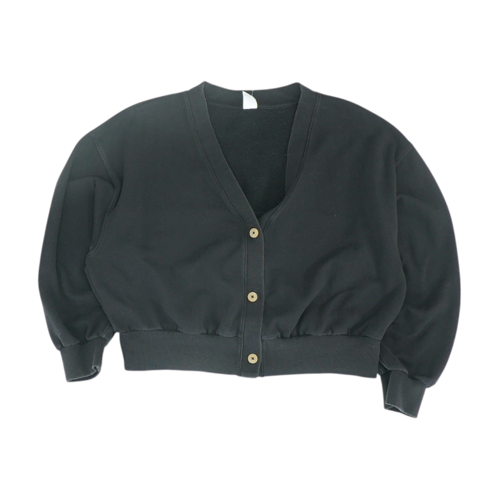 Black Cardigan Sweater