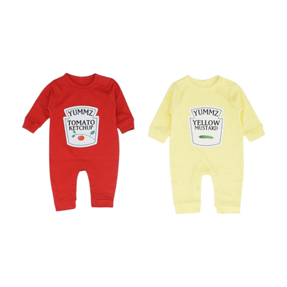 Ketchup and Mustard Halloween Set