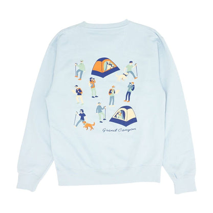 Blue Sweatshirt Pullover