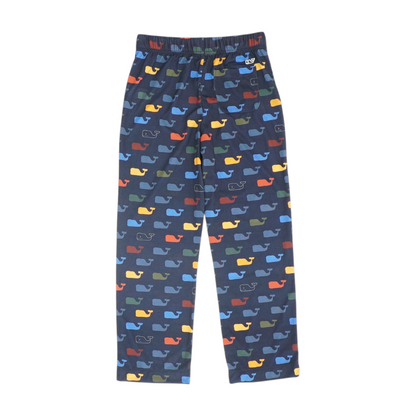 Navy Print Pajama Bottom
