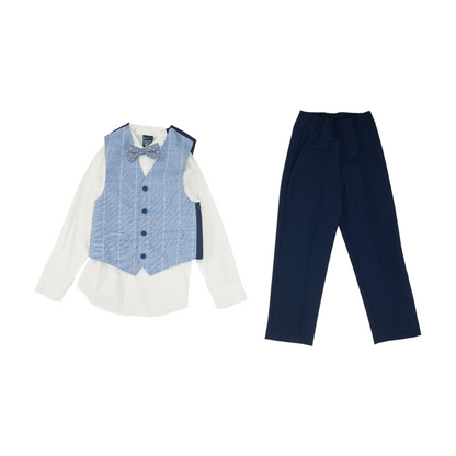 Multi Check Long Sleeve Set