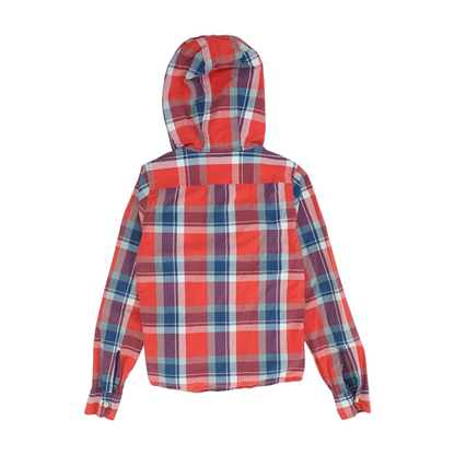 Multi Plaid Long Sleeve Button Down