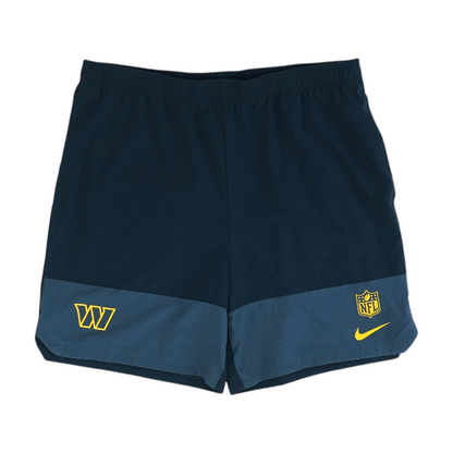 Black Washington Commanders Color Block Active Shorts