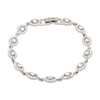 Costume Cubic Zirconia Chain Bracelet