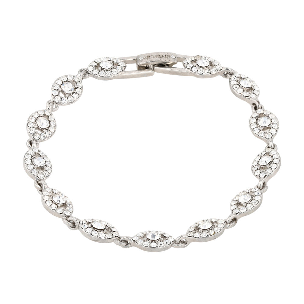 Costume Cubic Zirconia Chain Bracelet