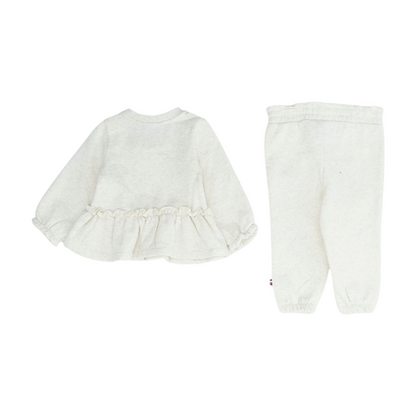 Cream Long Sleeve Set