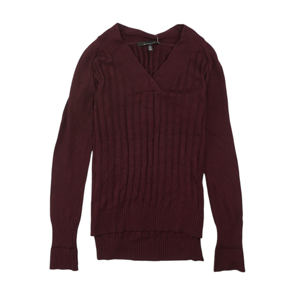 Burgundy Pullover Sweater