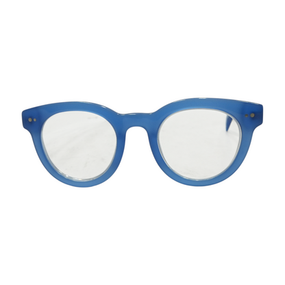 Blue Naima M Round Prescription Eyewear