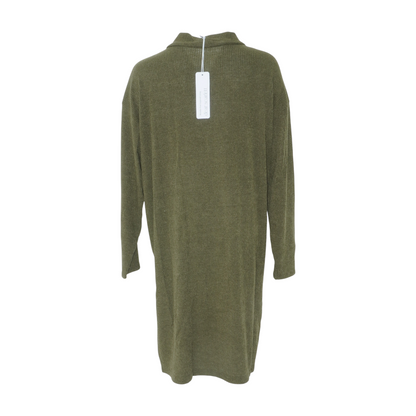 Green Cardigan Sweater