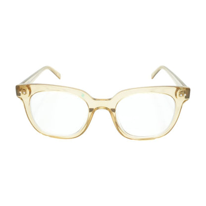 Tan Clara Square Unknown Prescription Eyeglasses