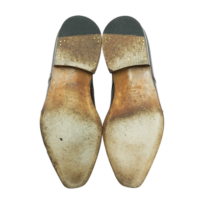 Brown Slip-On Dress Shoes