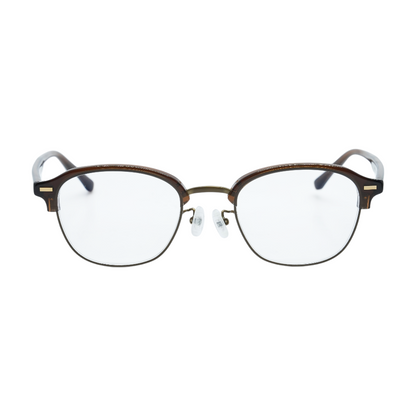 Brown CK23122LB Round Prescription Eyewear