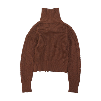 Derek Heart Brown Cardigan Sweater – Image 2