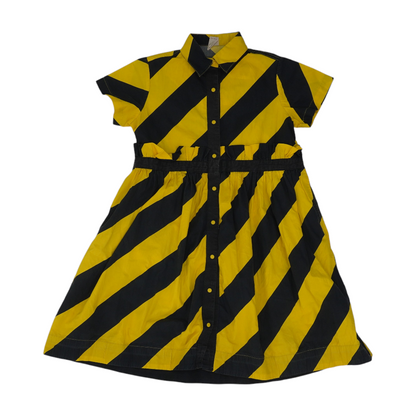 Yellow Striped Dress