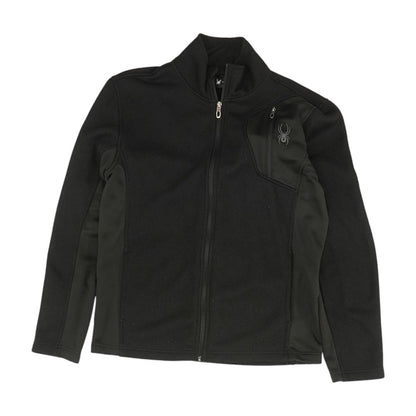 Black Solid Lightweight Jacket