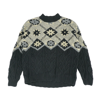 Vintage Multi Graphic Pullover Sweater
