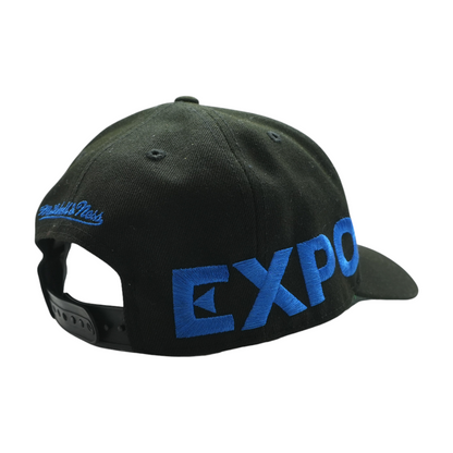 Black Montreal Expos Ballcap Hat
