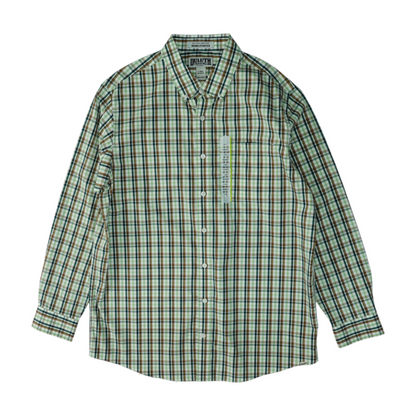 Multi Tall Check Long Sleeve Button Down