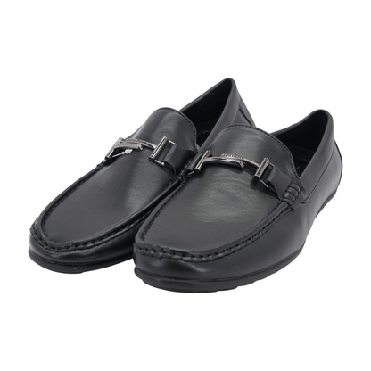 Black Slip-On Dress Shoes