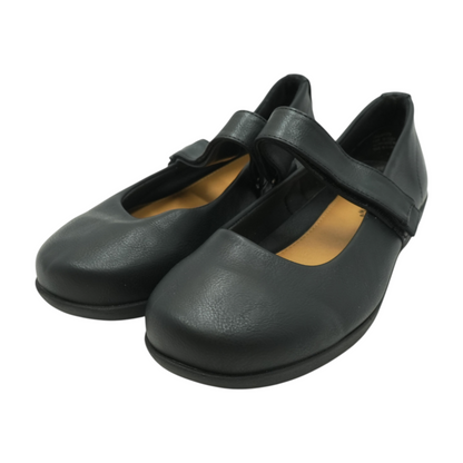 Black Slip-On Flats