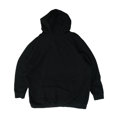 Black Tall Graphic Hoodie Pullover