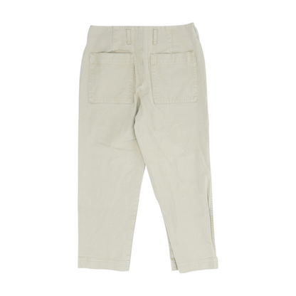 Beige Regular Pants