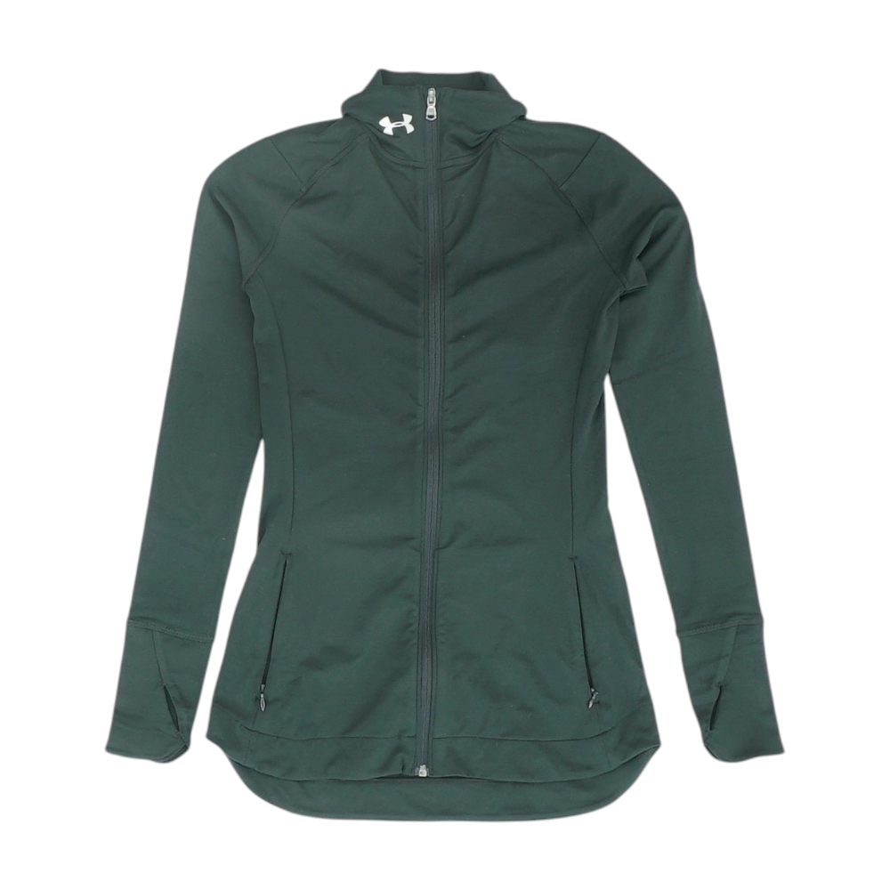 Black Solid Active Jacket