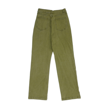 Green Straight Jeans