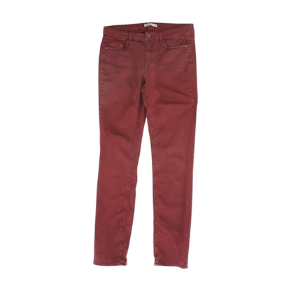 Maroon Slim Jeans