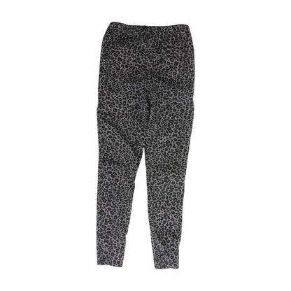 Gray Animal Print Jeans