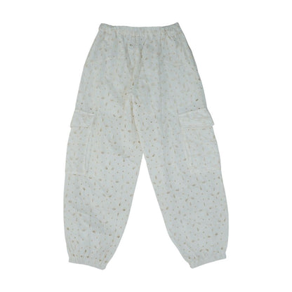 Ivory Eyelet Pants