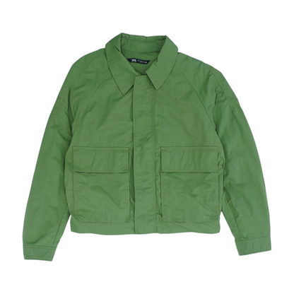 Green Solid Jacket
