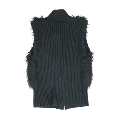 Black Solid Vest