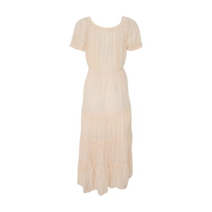 Peach Midi Dress