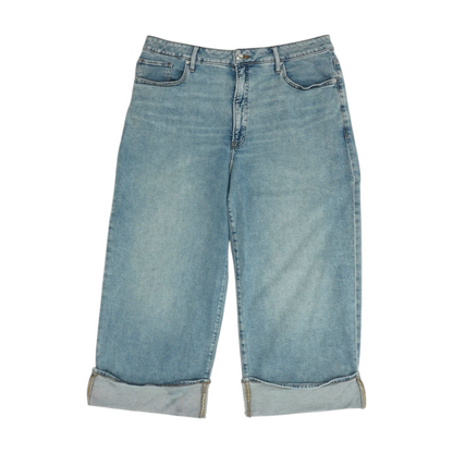Blue Short Loose Jeans