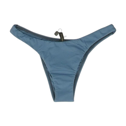 Blue Solid Swim Bottom