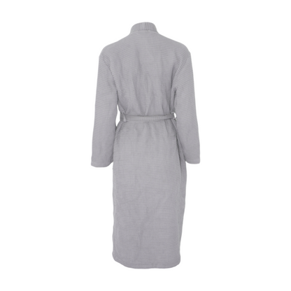 Gray Solid Robe