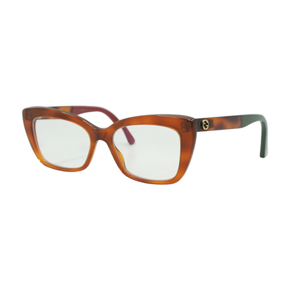 Brown GG0165O Cat Eye Prescription Eyewear