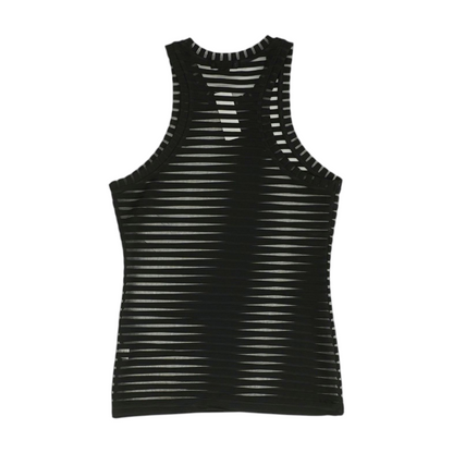 Black Striped Blouse