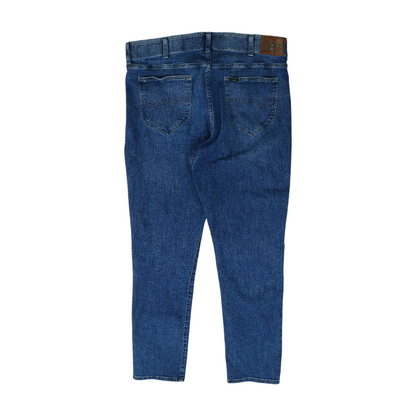 Navy Tapered Jeans