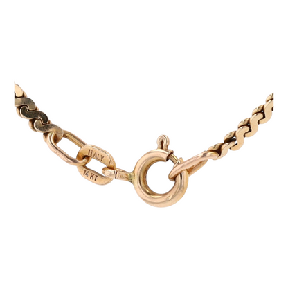 14K Yellow Gold Chain Necklace