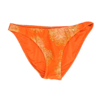 Orange Print Swim Bottom