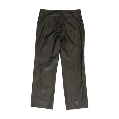 Black Solid Dress Pants
