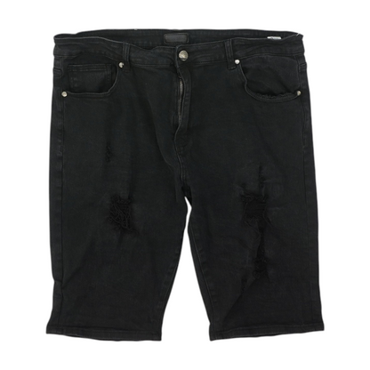Black Denim Shorts