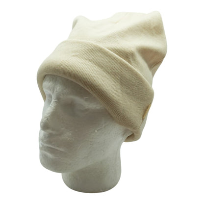 Beige Beanie Hat