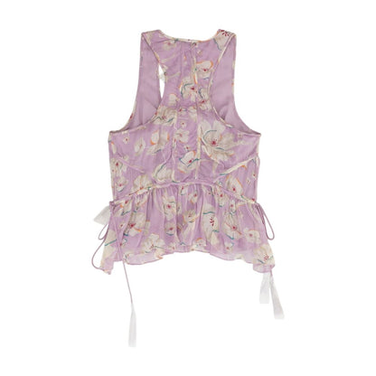 Lavender Floral Blouse